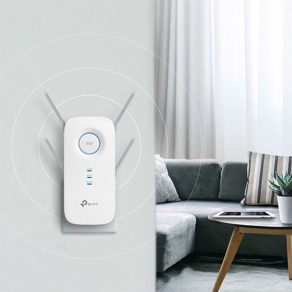 TP-LINK AC2600 | RE650 Dual Band MU-MIMO Wireless Range Extender With Gigabit Ethernet Port