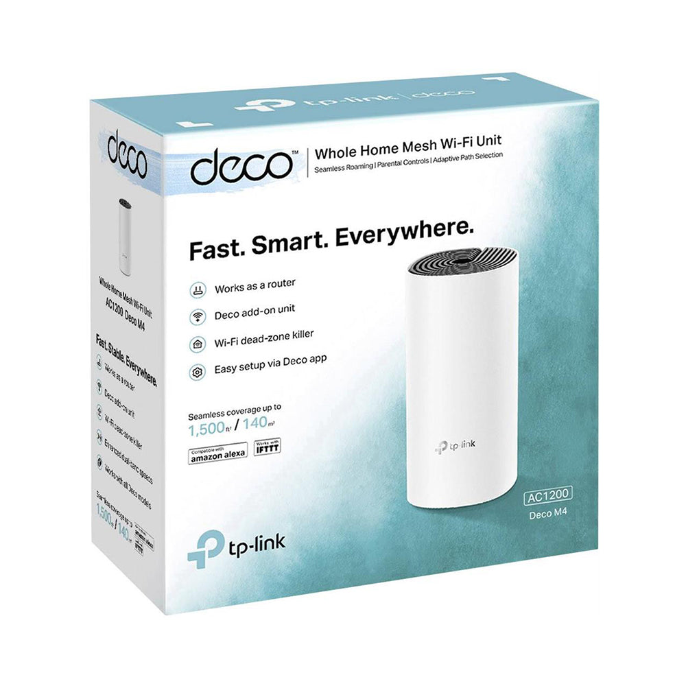 TP-LINK DECO M4 | AC1200 WIRELESS WHOLE HOME MESH SYSTEM (1-PACK)