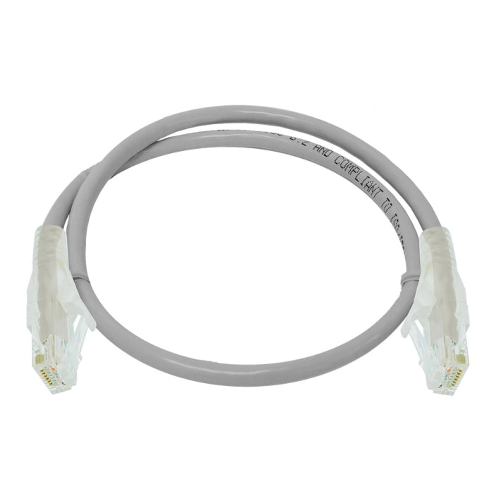 CaT6 Flylead Cable Grey 0.2M.