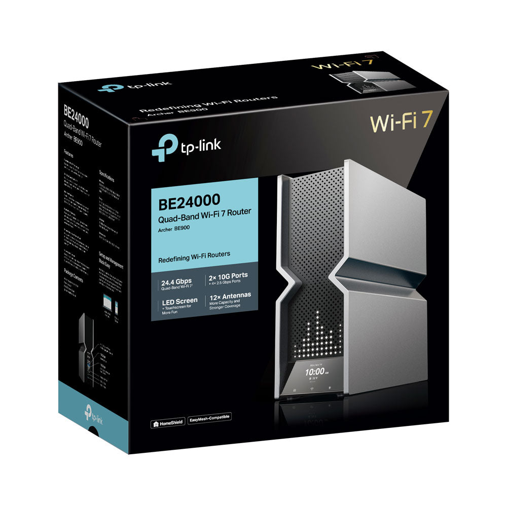 TP-LINK ARCHER BE900 | BE24000 QUAD-BAND WI-FI 7 ROUTER