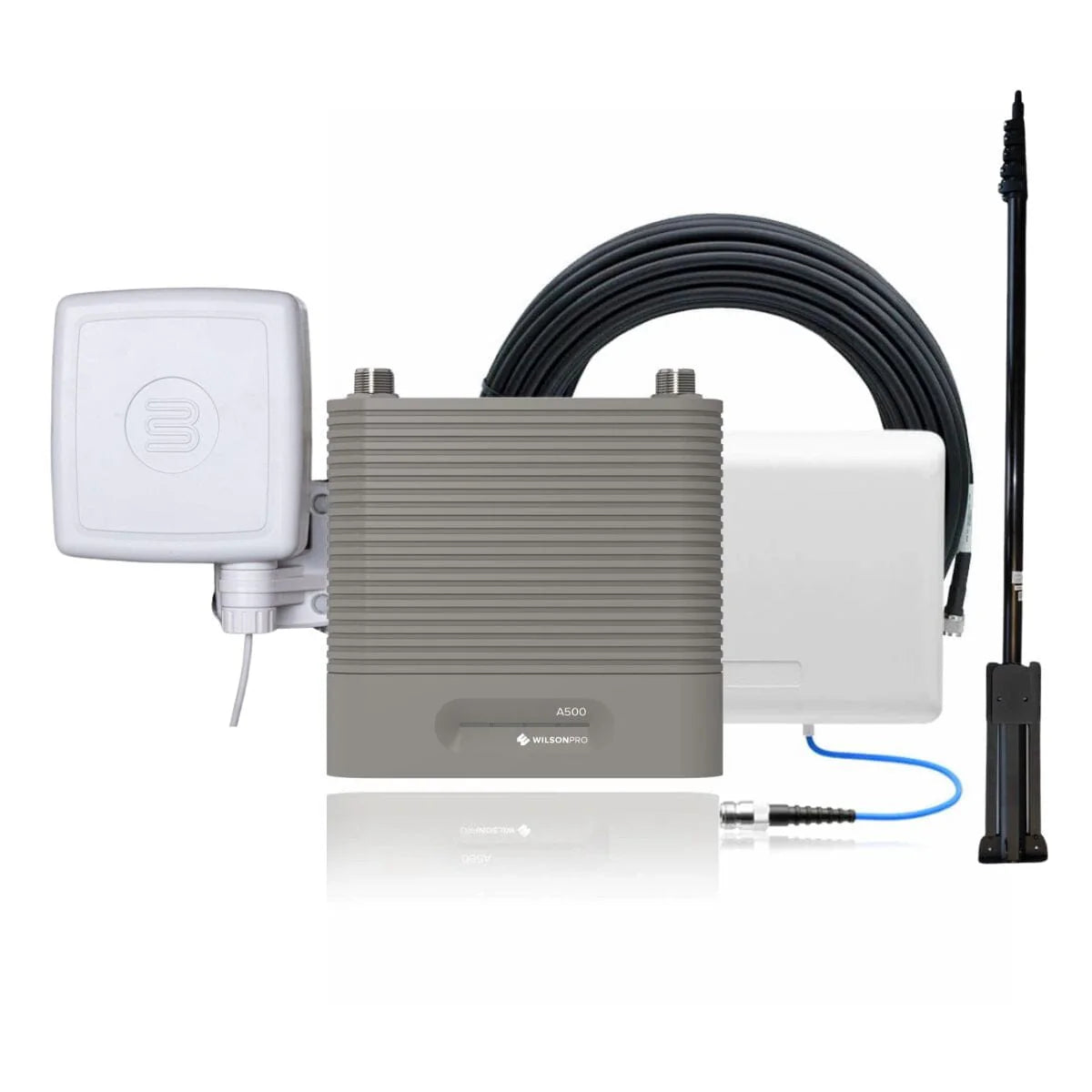 WilsonPro A500 Tri Band Signal Booster Telescopic Camper Kit
