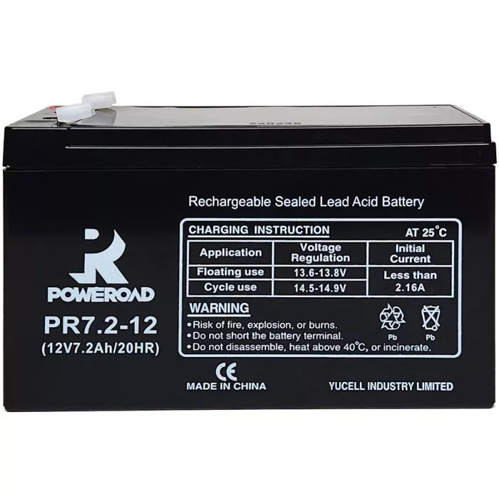 12V 7Ah Sealed Lead Acid Battery