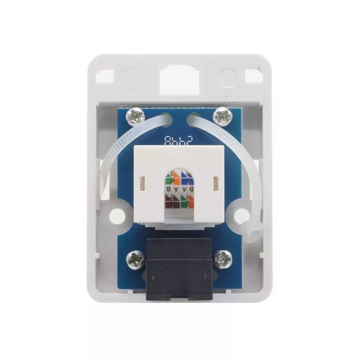 Linkbasic Cat6a Single Surface Mount Box.