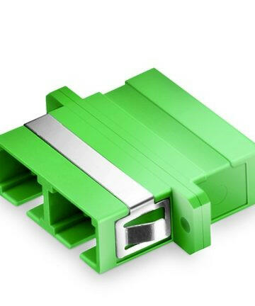 Fiber Mid Coupler Adapter – SC to SC Sinlge Mode APC Duplex.