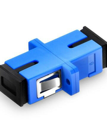 Fiber Mid Coupler Adapter – SC to SC UPC Single Mode Simplex.