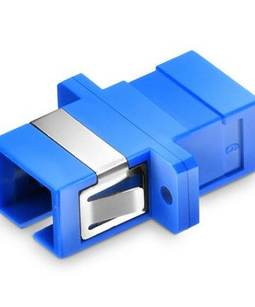 Fiber Mid Coupler Adapter – SC to SC UPC Single Mode Simplex.