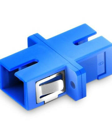 Fiber Mid Coupler Adapter – SC to SC UPC Single Mode Simplex.