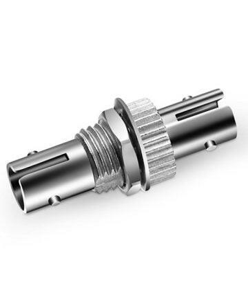 Fiber Mid Coupler Adapter – ST to ST SM MM Simplex.