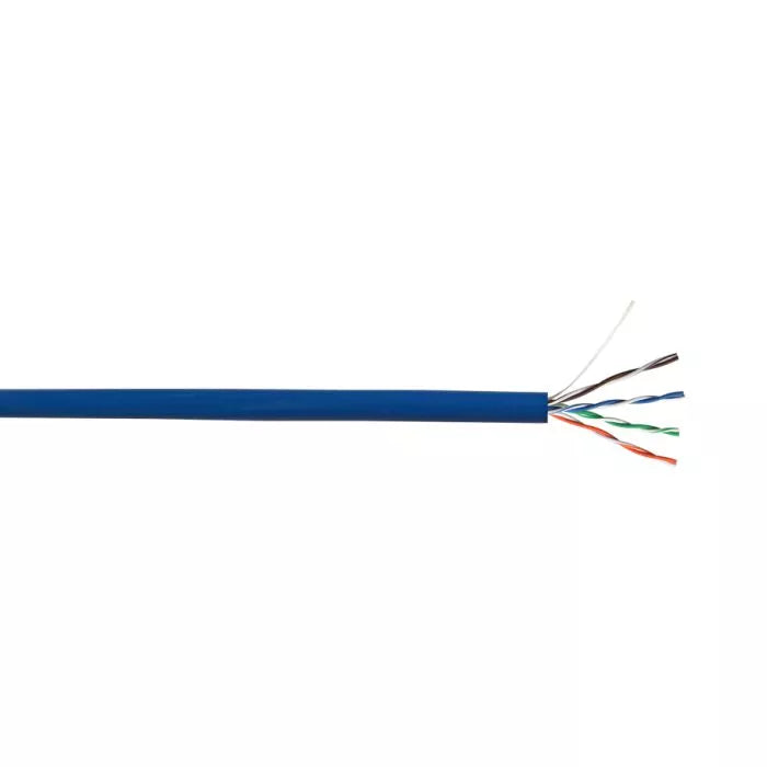 Linkbasic 305M Box Cat5e Solid Blue UTP Cable.