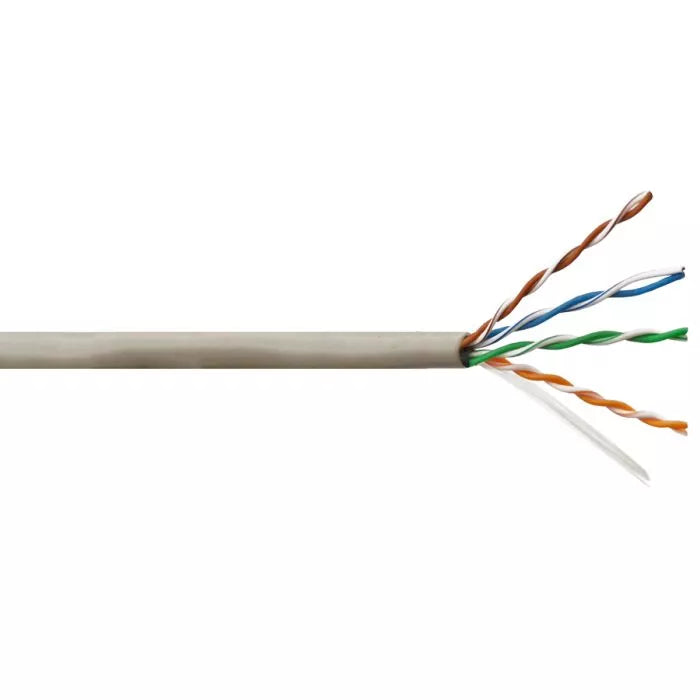 Linkbasic 100M Box Cat5e Solid Grey UTP Cable.