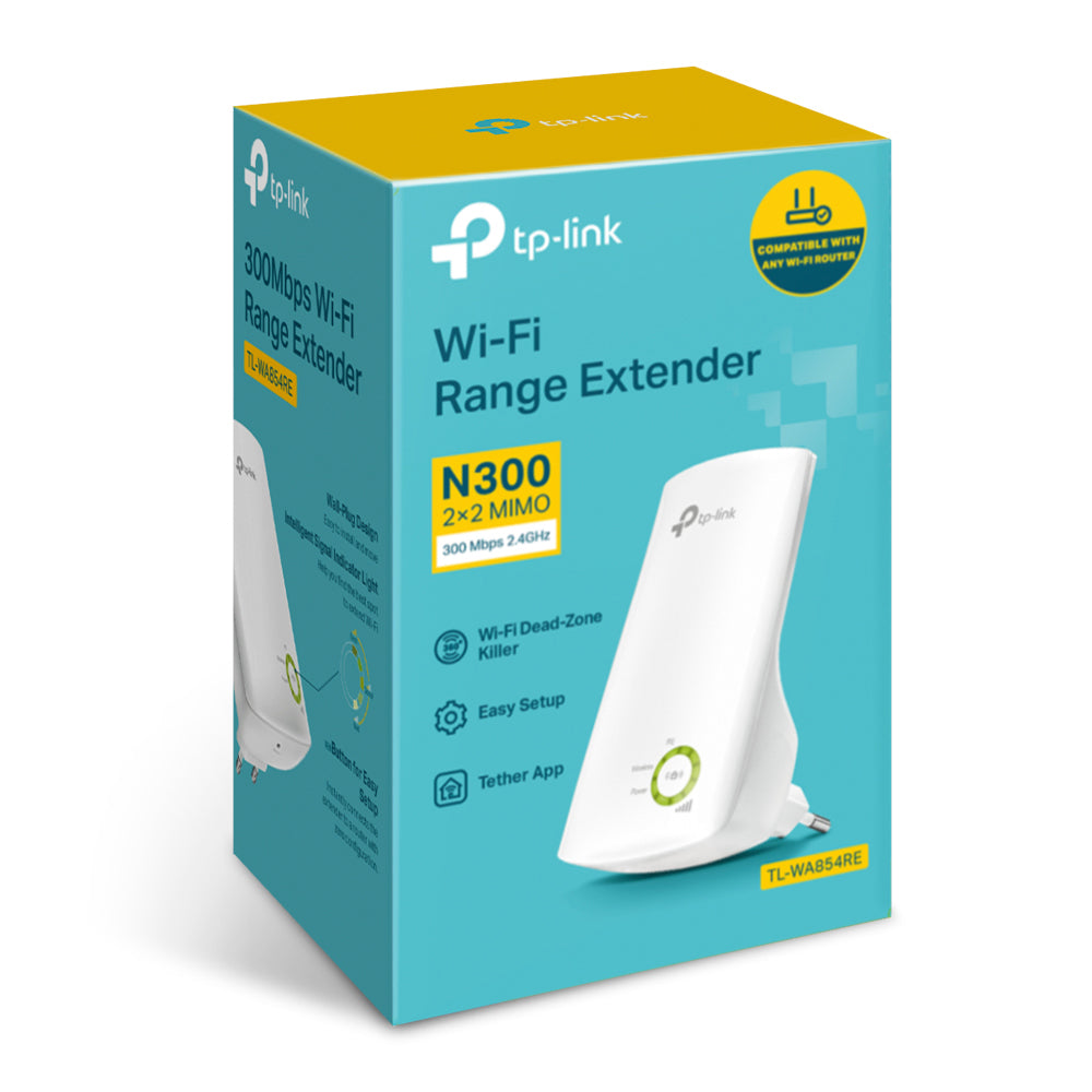 TP-LINK TL-WA854RE 300Mbps Wireless N Wall Range Extender