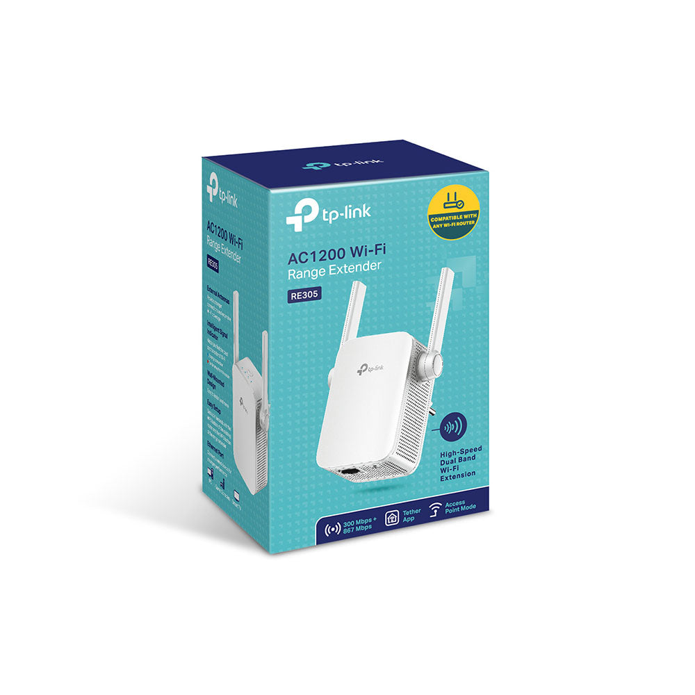 TP-LINK AC1200 | RE305 Dual Band Wireless Range Extender