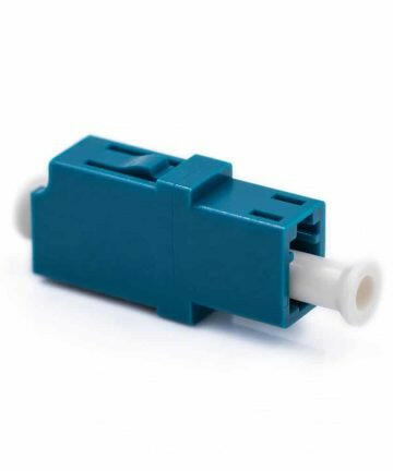 Fiber Mid Coupler Adapter – LC to LC UPC Single Mode Simplex.