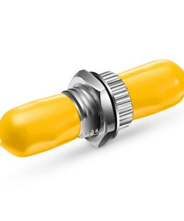 Fiber Mid Coupler Adapter – ST to ST SM MM Simplex.