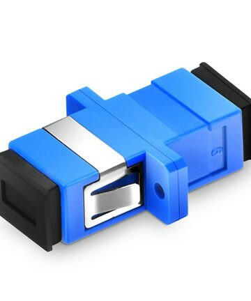 Fiber Mid Coupler Adapter – SC to SC UPC Single Mode Simplex.