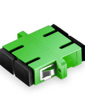 Fiber Mid Coupler Adapter – SC to SC Sinlge Mode APC Duplex.