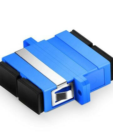 Fiber Mid Coupler Adapter – SC to SC UPC Single Mode Duplex.