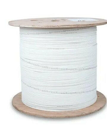 Fiber Cable – Drop Fiber – White [3mm] – Single Mode - Per Meter 2 Cores.
