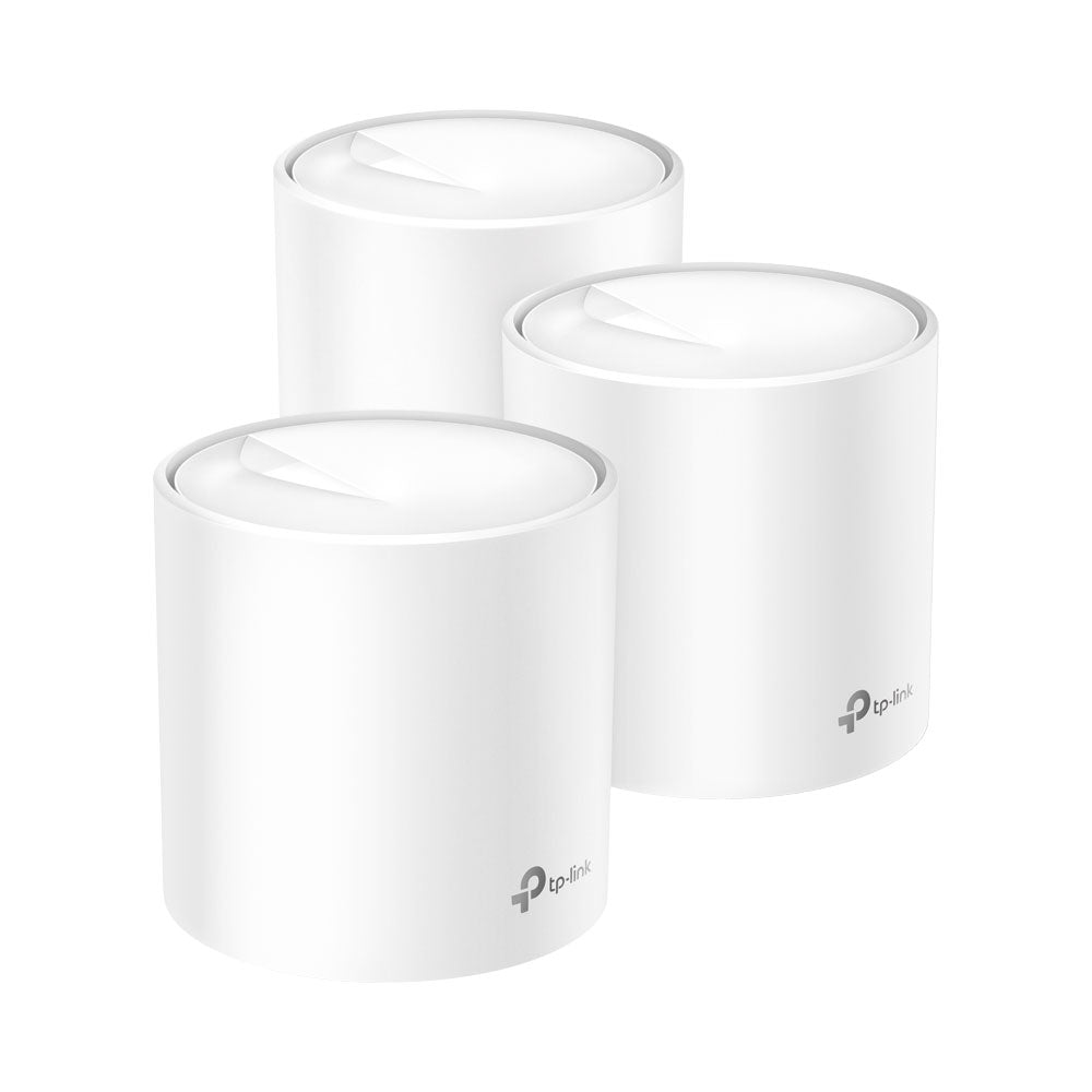 TP-LINK DECO X60 | AX5400 WHOLE HOME MESH WI-FI 6 ROUTER 3-PACK