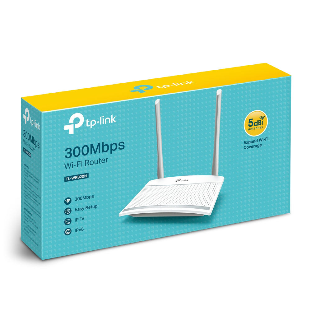 TP-LINK TL-WR820N 300MBPS WIRELESS N ROUTER