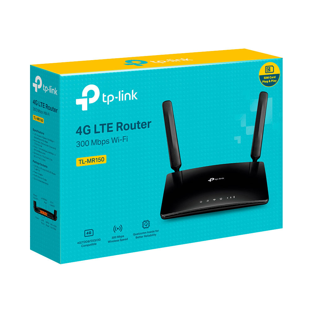 TP-LINK TL-MR150 300MBPS WIRELESS N 4G LTE ROUTER
