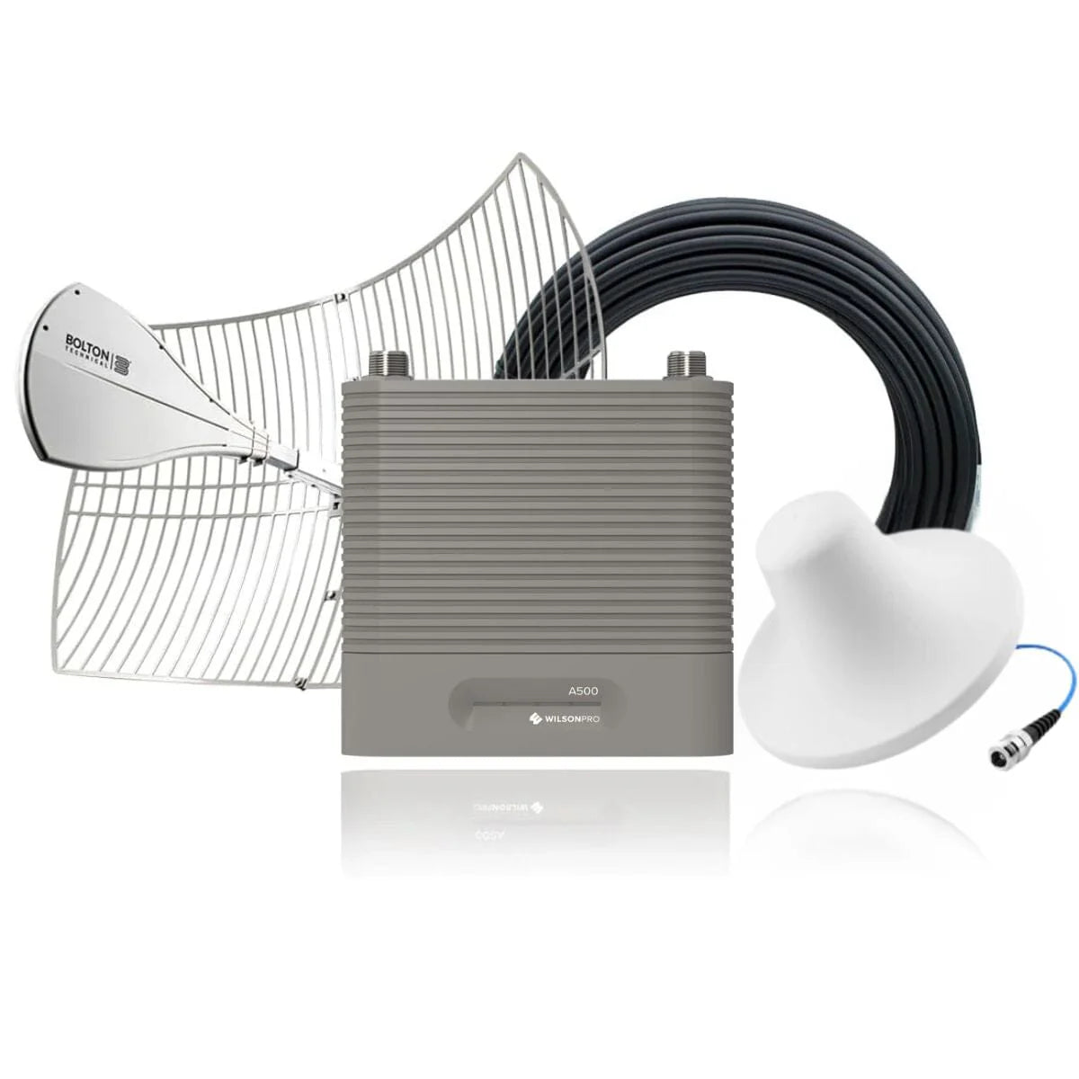 WilsonPro A500 Long Range Tri Band Signal Booster Kit