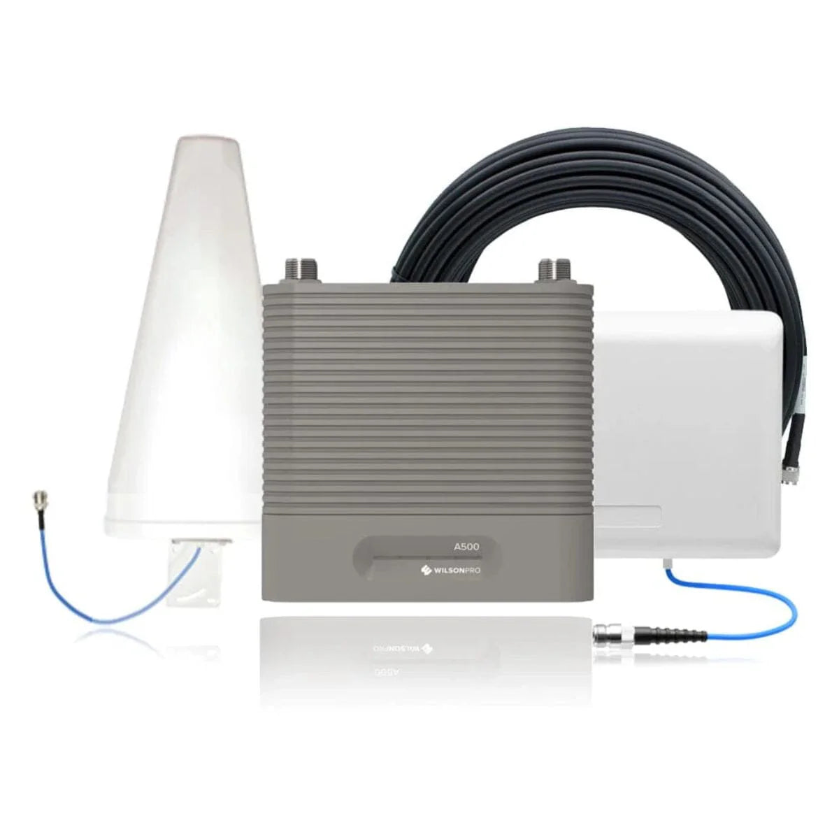 Wilson Pro A500 Tri Band Signal Booster Kit.