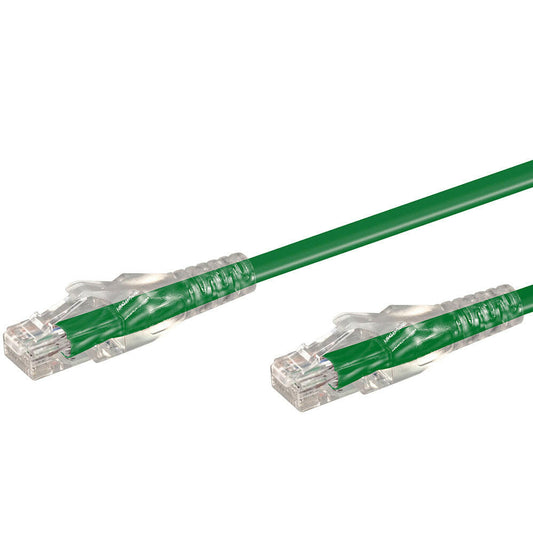 CaT6 Flylead Cable Green 0.2M.