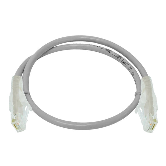 CaT6 Flylead Cable Grey 0.2M.