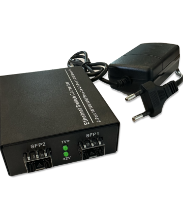 RAS Gigabit Ethernet Media Converter x2 SFP x2 RJ45.