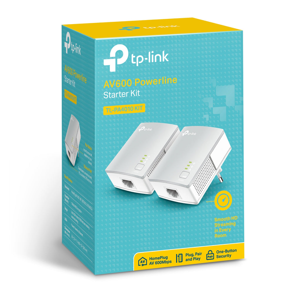 TP-LINK TL-PA4010 | AV600 Powerline Starter Kit