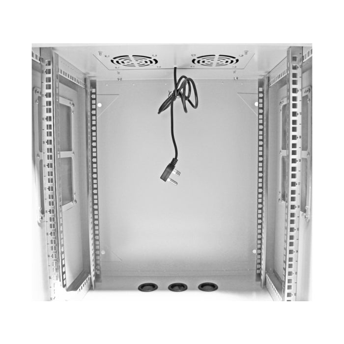 RAS 12U 450mm Deep Outdoor Cabinet with 2 fans Locally Sourced