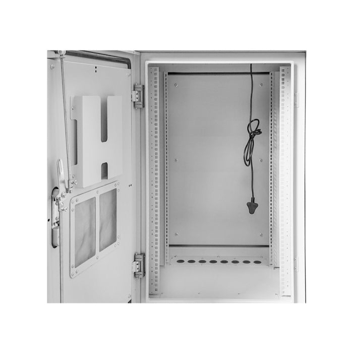 RAS 18U 600mm Deep Outdoor Cabinet with 2 fans Locally Sourced