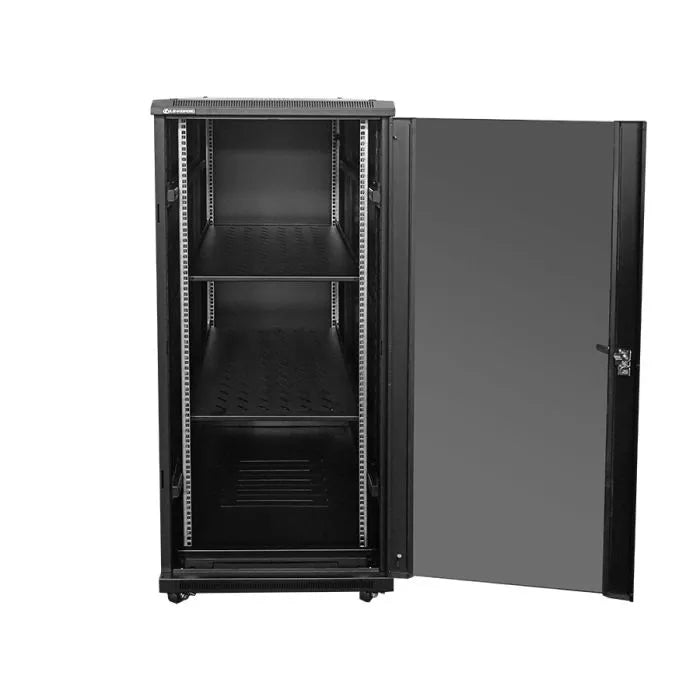 Linkbasic 27U 800 Deep Cabinet 4 Fans & 2 Shelves.