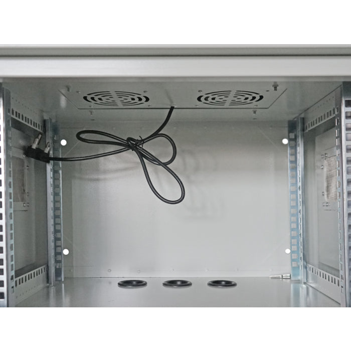 RAS 6U 450mm Deep Outdoor Cabinet with 2 fans Locally Sourced