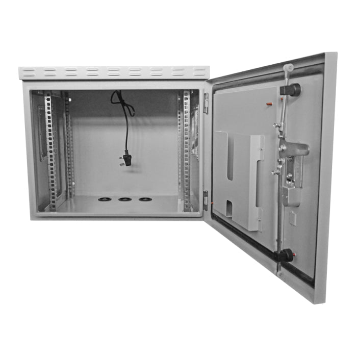 RAS 9U 450mm Deep Outdoor Cabinet with 2 fans Locally Sourced