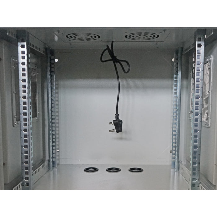 RAS 9U 450mm Deep Outdoor Cabinet with 2 fans Locally Sourced