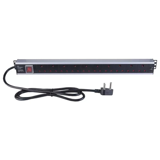 Linkbasic 10 Way Aluminium Moulded Rack Mount PDU.