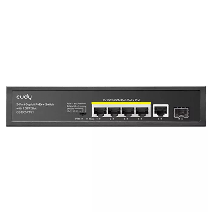 Cudy 5 Port Gigabit 4 PoE 120W 1SFP Switch.