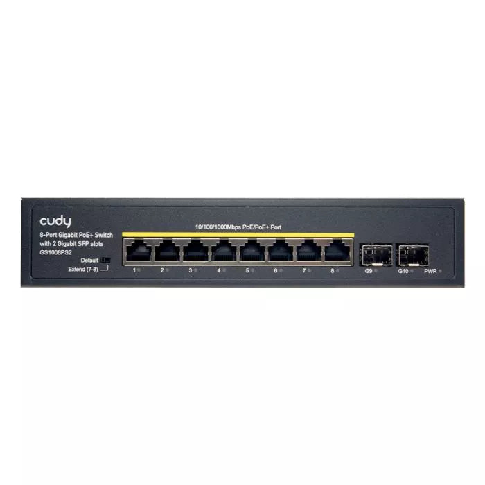 Cudy 8 Port Gigabit PoE 114W 2SFP Switch.