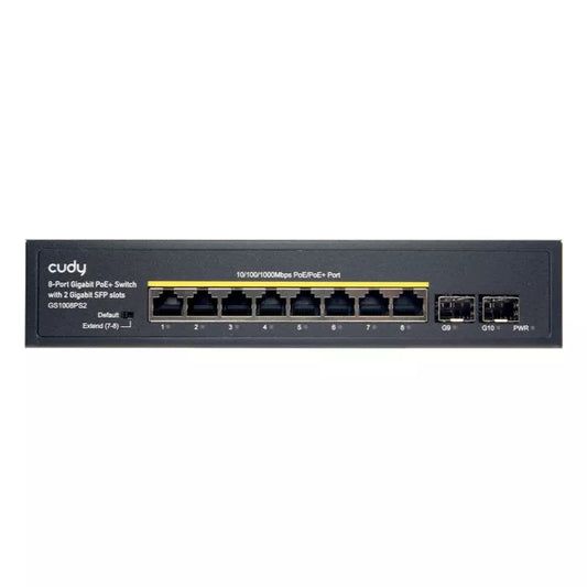 Cudy 8 Port Gigabit PoE 114W 2SFP Switch.