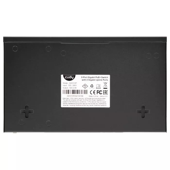 Cudy 10 Port Gigabit 8 PoE 100W PoE Switch.