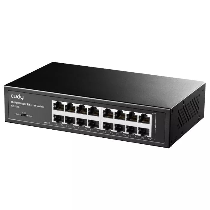Cudy 16 Port Gigabit Rack-Mount Switch.
