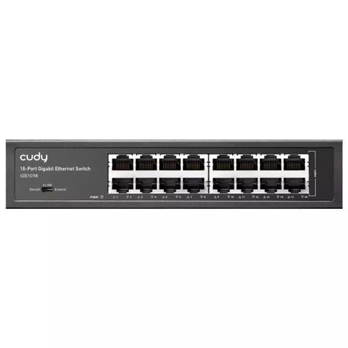 Cudy 16 Port Gigabit Rack-Mount Switch.