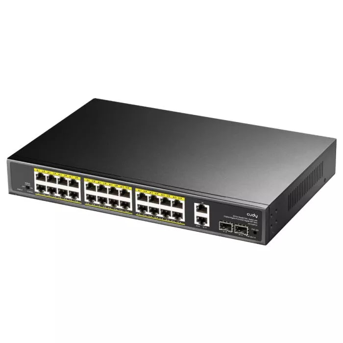 Cudy 24 Port Gigabit PoE 280W 2 Gigabit 2SFP Switch.