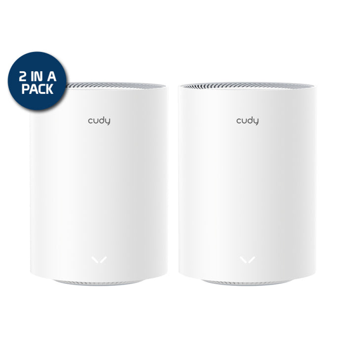 Cudy Dual Band WiFi 6 3000Mbps Multi-Gigabit Mesh 2-Pack
