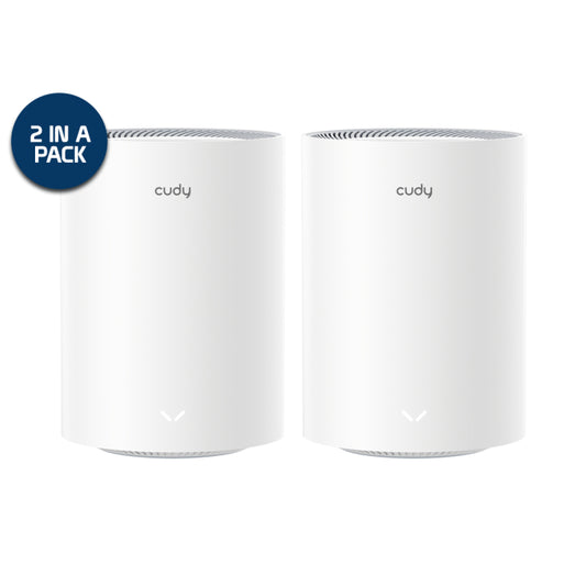 Cudy Dual Band WiFi 7 3600Mbps Gigabit Mesh Router 2-Pack