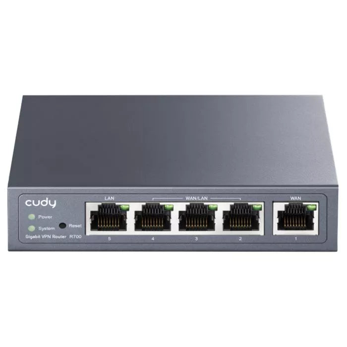 Cudy 5 Port Gigabit Multi-WAN VPN Router.