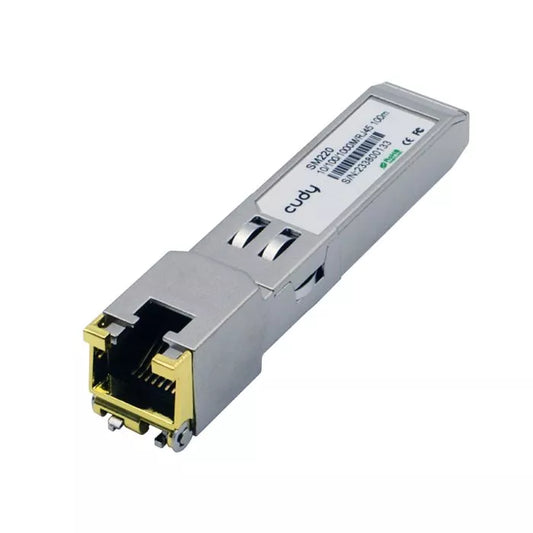 Cudy SFP to RJ45 Gigabit Ethernet Module.