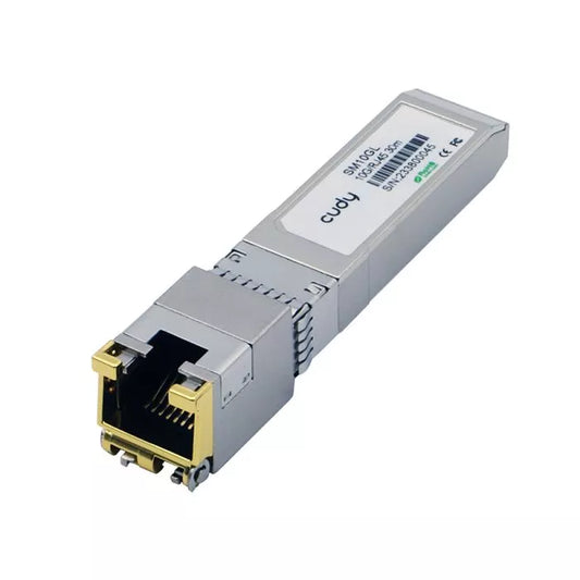Cudy SFP+ to RJ45 10Gbps Ethernet Module.